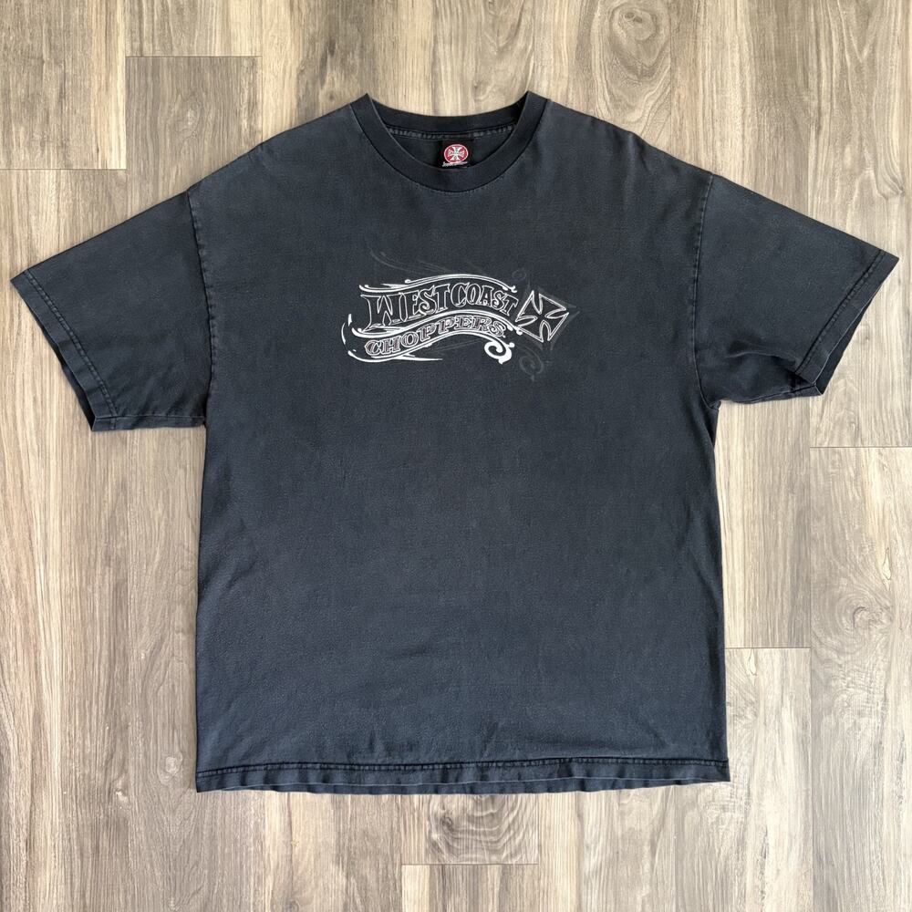 Vintage West Coast Choppers T-Shirt Men's Size XL Double Side Beach California